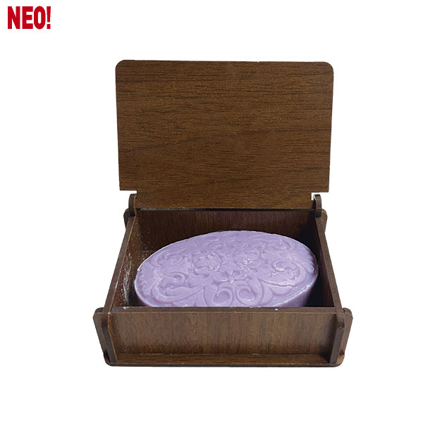 30813 Ξύλινο κουτάκι με σαπούνι